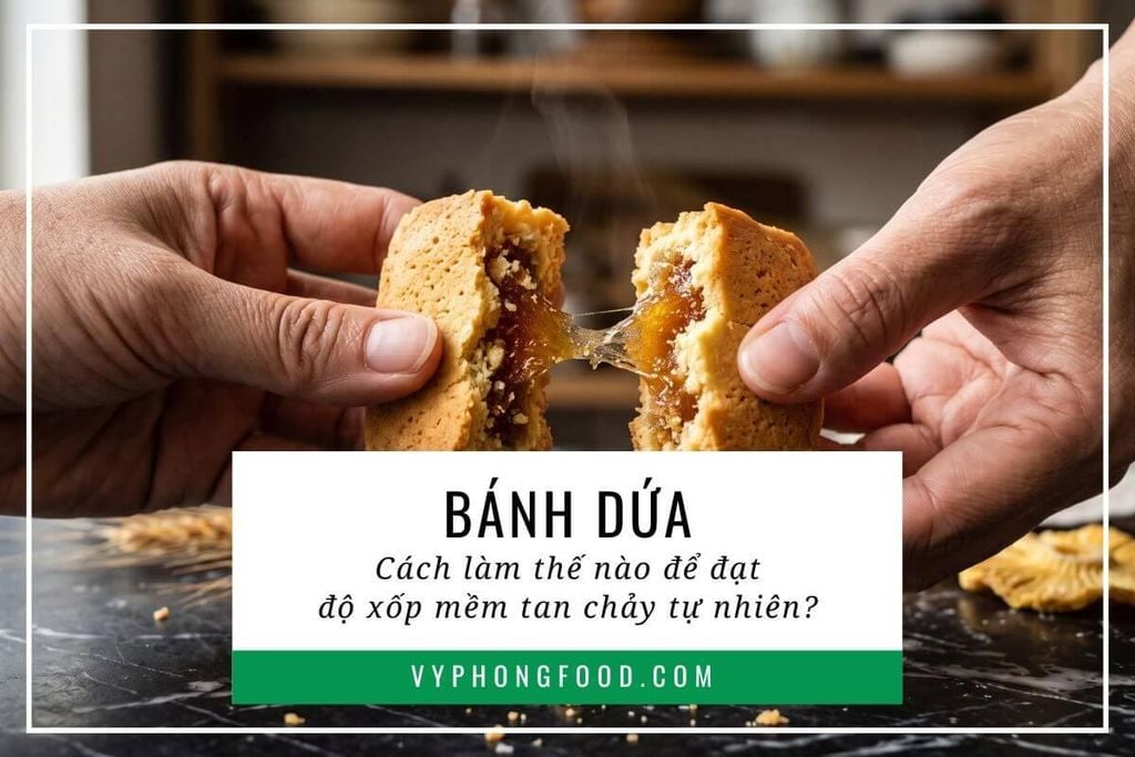 Bánh dứa: Cách làm thế nào để đạt độ xốp mềm tan chảy tự nhiên?