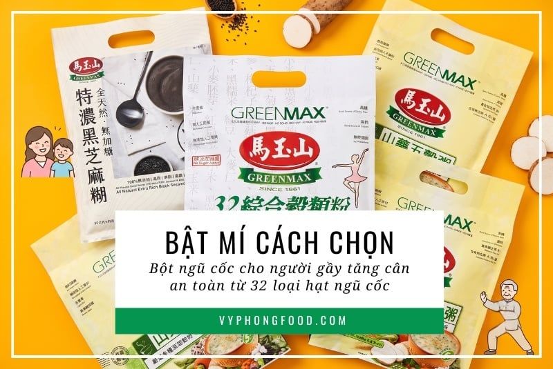 Bật mí cách chọn bột ngũ cốc cho người gầy tăng cân an toàn từ 32 loại hạt.