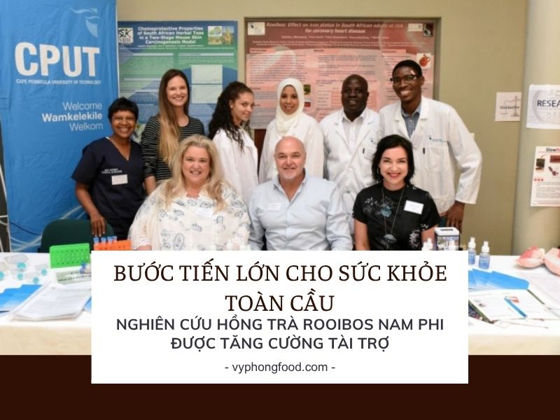 Nghiên Cứu Hồng Trà Rooibos Nam Phi Được Tăng Cường Tài Trợ – Bước Tiến Lớn Cho Sức Khỏe Toàn Cầu.