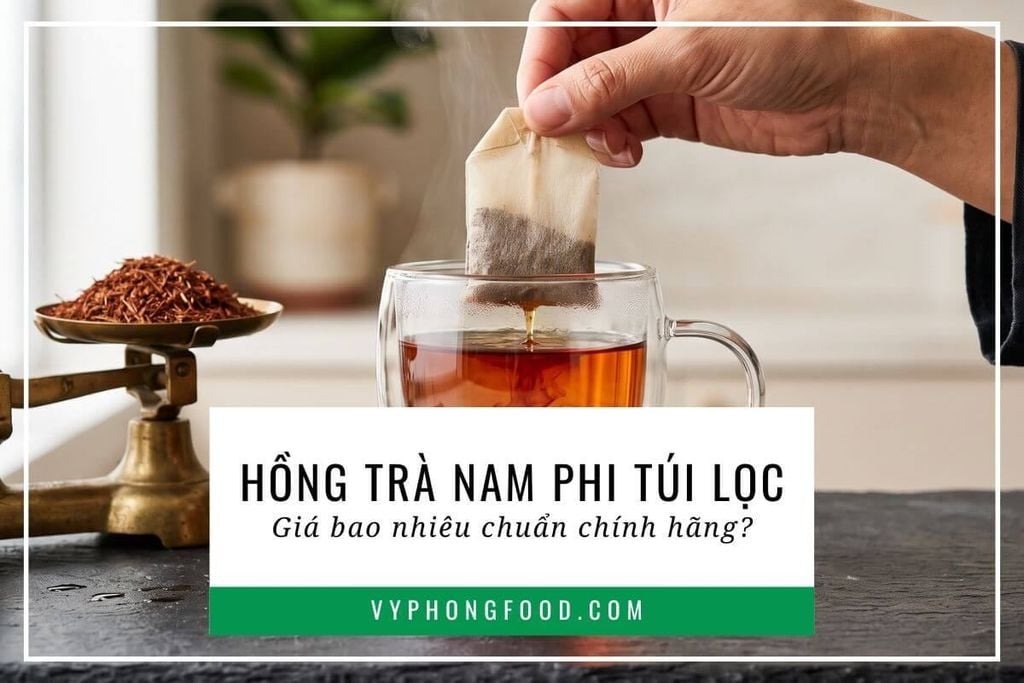 Hồng trà Nam Phi túi lọc giá bao nhiêu chuẩn chính hãng?