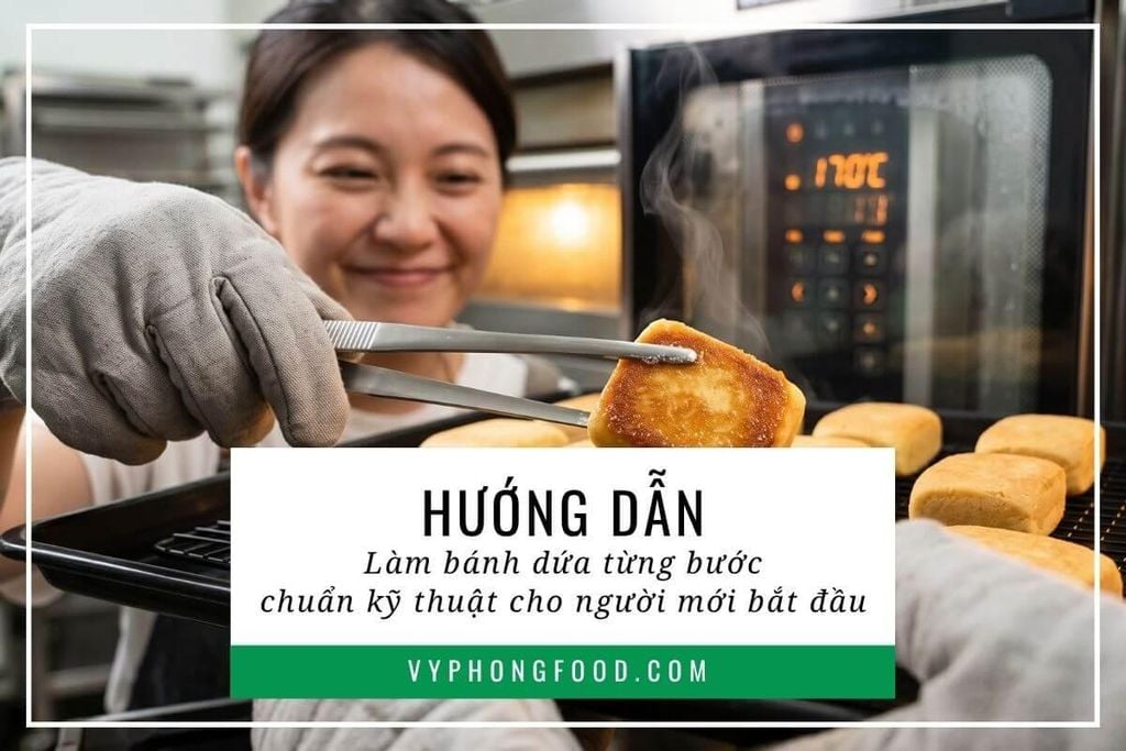 Hướng dẫn làm bánh dứa từng bước chuẩn kỹ thuật cho người mới bắt đầu