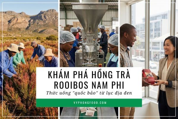 Khám phá Hồng trà Rooibos Nam Phi: Thức uống 
