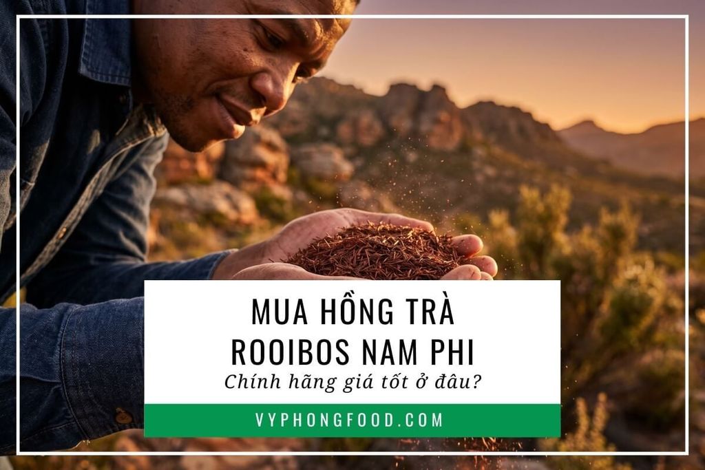 Mua hồng trà Rooibos Nam Phi chính hãng giá tốt ở đâu?