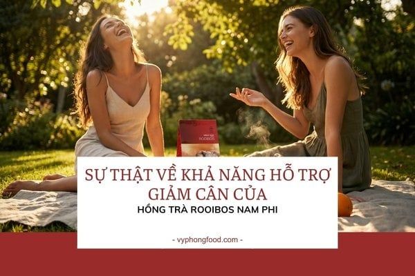 Sự thật về khả năng hỗ trợ giảm cân của Hồng trà Rooibos Nam Phi.
