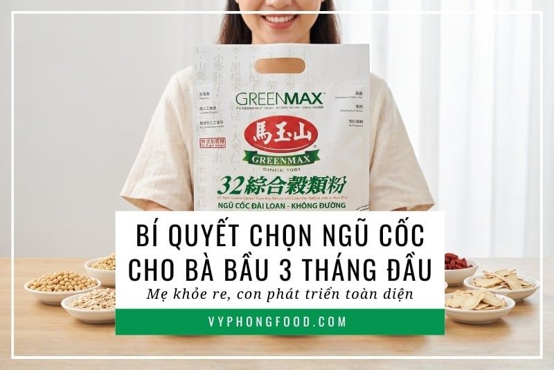 Bí quyết chọn ngũ cốc cho bà bầu 3 tháng đầu: Mẹ khỏe re, con phát triển toàn diện.