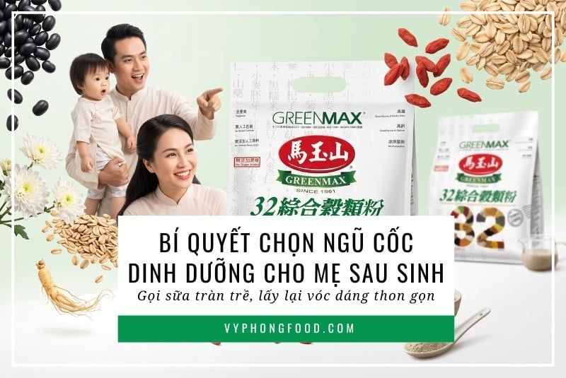 Bí quyết chọn ngũ cốc dinh dưỡng cho mẹ sau sinh: Gọi sữa tràn trề, lấy lại vóc dáng thon gọn.