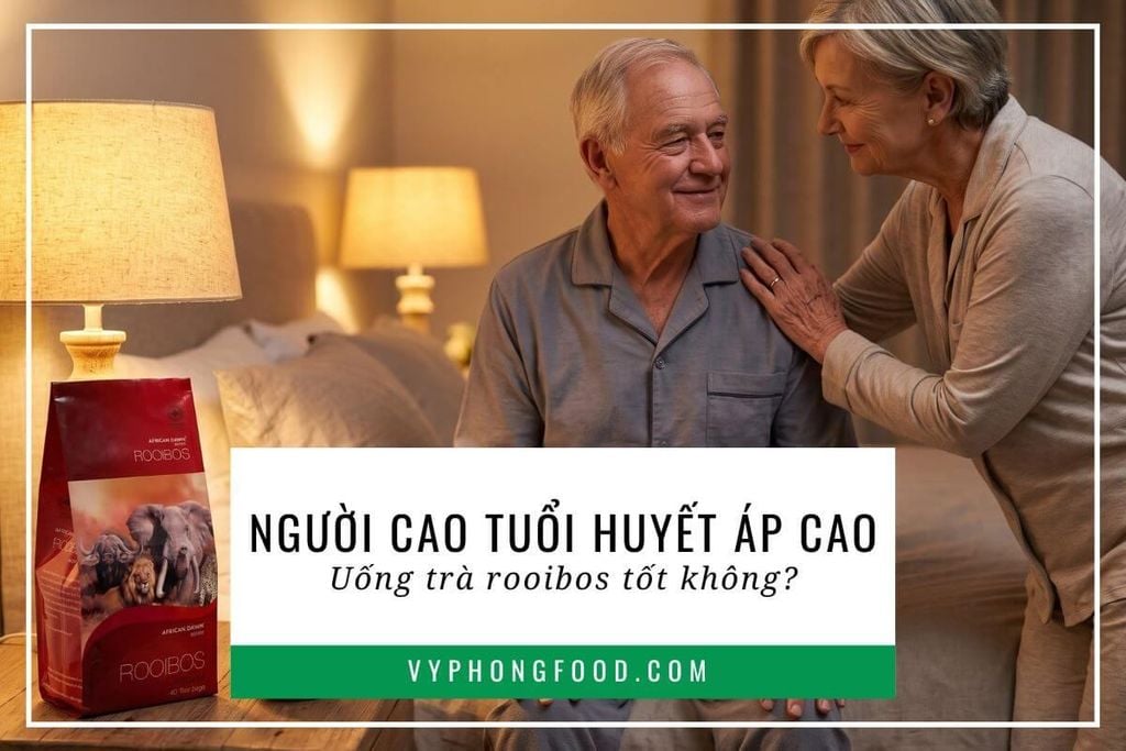 Người cao tuổi huyết áp cao uống trà rooibos tốt không?