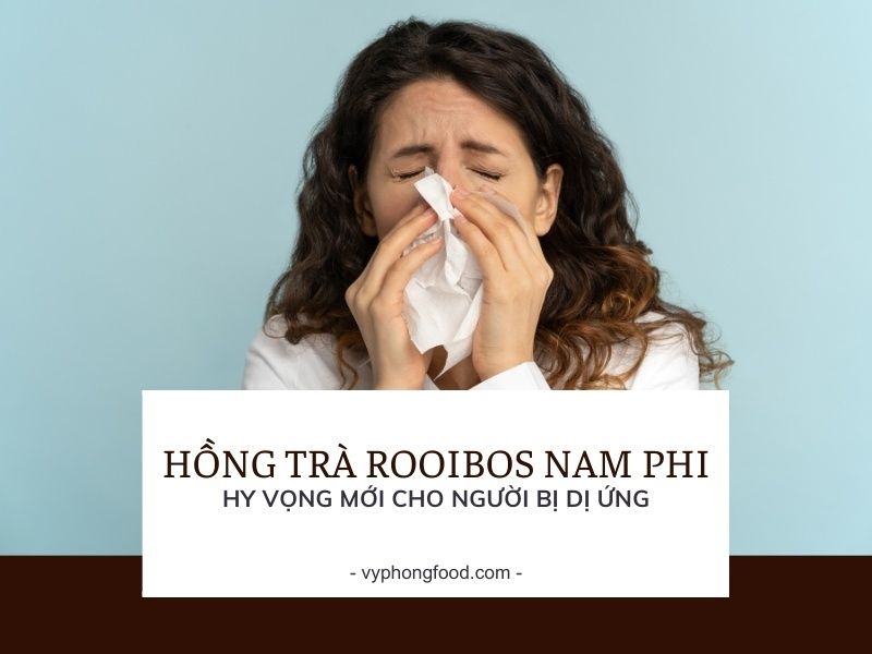 Hồng trà rooibos Nam Phi – hy vọng mới cho người bị dị ứng.