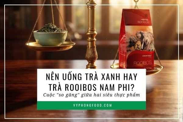 Nên uống trà Xanh hay trà Rooibos Nam Phi? Cuộc 