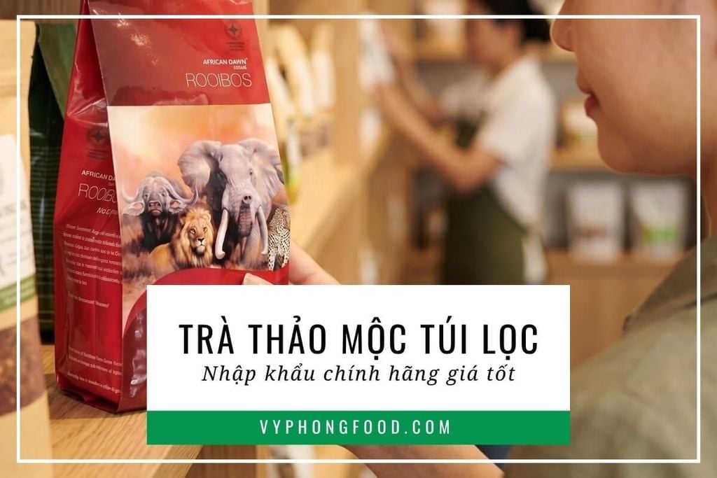 Trà thảo mộc túi lọc nhập khẩu chính hãng giá tốt