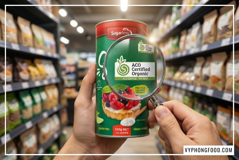 Hình ảnh minh họa cho bài viết chuyên sâu đánh giá đường cỏ ngọt stevia có tốt không và cây cỏ ngọt có tác dụng gì đối với sức khỏe. Nội dung khẳng định chất lượng của đường hữu cơ Sugarless nhập khẩu Úc với công thức khử đắng độc quyền từ Reb-A 99% và Erythritol. Sản phẩm đạt tiêu chuẩn 3 Không (Không Aspartame, Không Gluten, Không biến đổi gen), an toàn tuyệt đối cho người tiểu đường, người ăn kiêng và bảo vệ hệ vi sinh đường ruột bền vững.