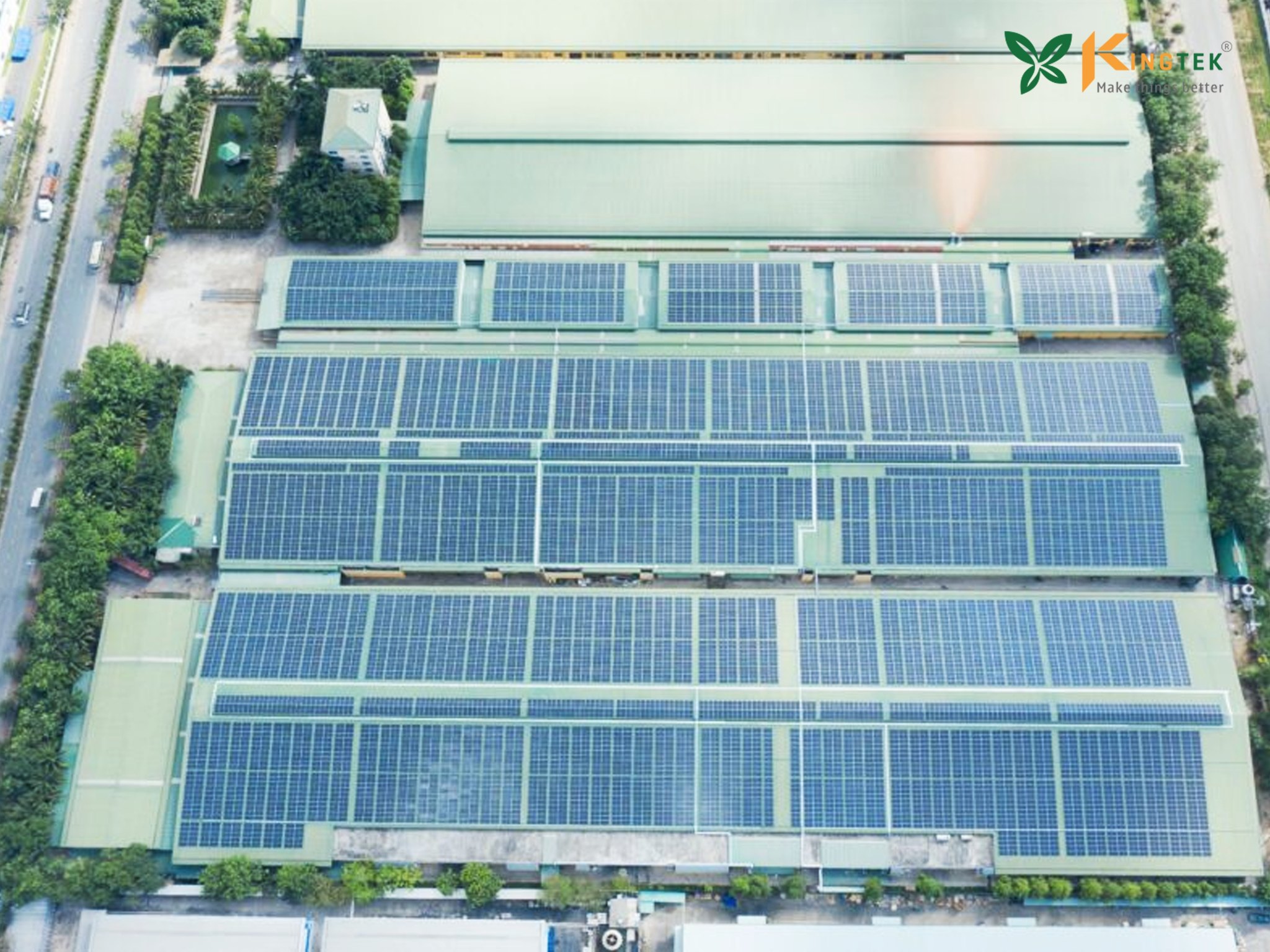 Hệ thống ĐMT 4,98 MWp nhà máy Đông Khánh, Đức Hòa, Tây Ninh
