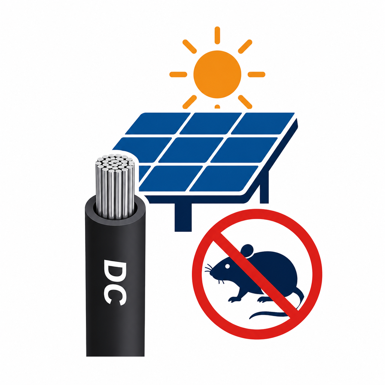 Bảo vệ hệ thống điện mặt trời khỏi gặm nhấm: Lợi thế từ dòng cáp DC SOLARFLEX®-X NTS