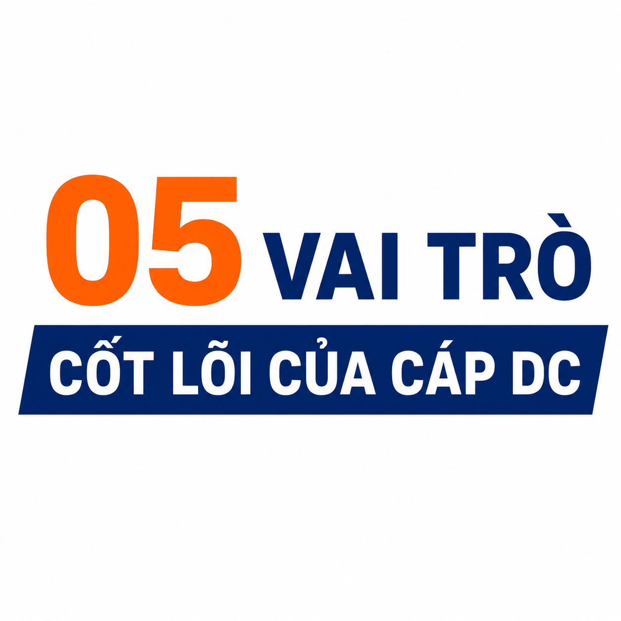 05 Vai trò cốt lõi của Cáp DC trong hệ thống điện mặt trời mái nhà
