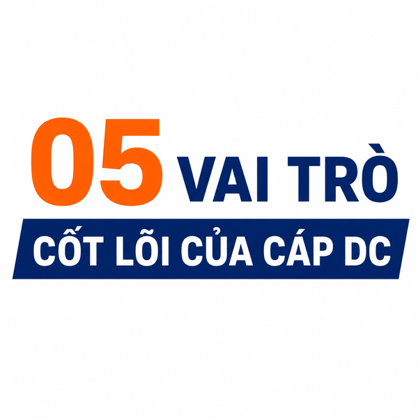 05 Vai trò cốt lõi của Cáp DC trong hệ thống điện mặt trời mái nhà