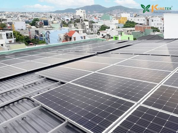 Hệ thống ĐMT 23.8 kWp Trường mầm non Hoa Mai, P. Thanh Khê, Tp. Đà Nẵng