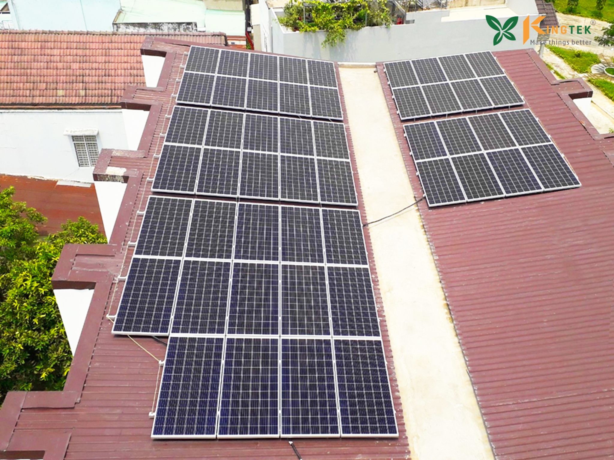 Hệ thống ĐMT 20 kWp Khách sạn Như Ý, P. Trấn Biên, Tp. Hồ Chí Minh