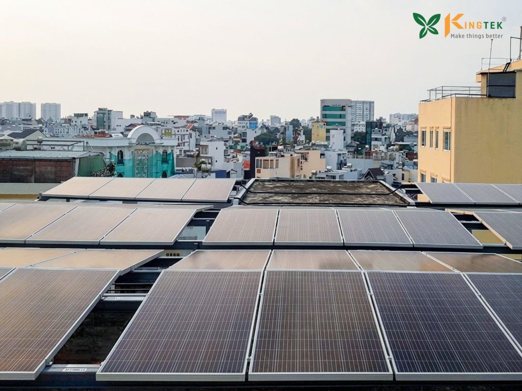 Hệ thống ĐMT 48 kWp Phòng công chứng số 4, P. Tân Sơn Nhất, Tp. Hồ Chí Minh