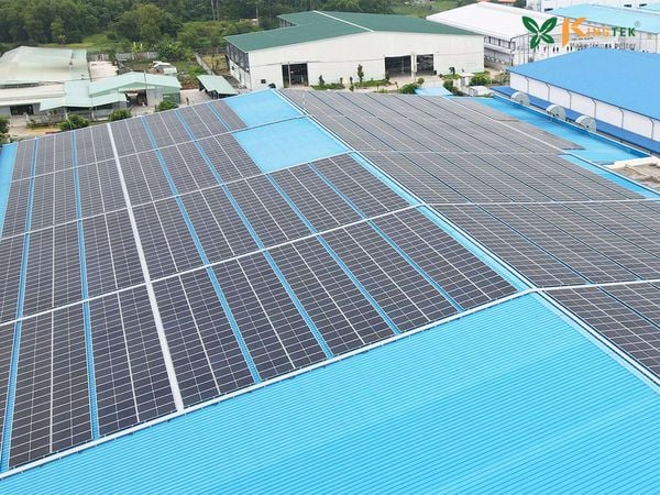 Hệ thống ĐMT 999 kWp nhà máy Sợi Việt Phú, Rạch Kiến, Tây Ninh