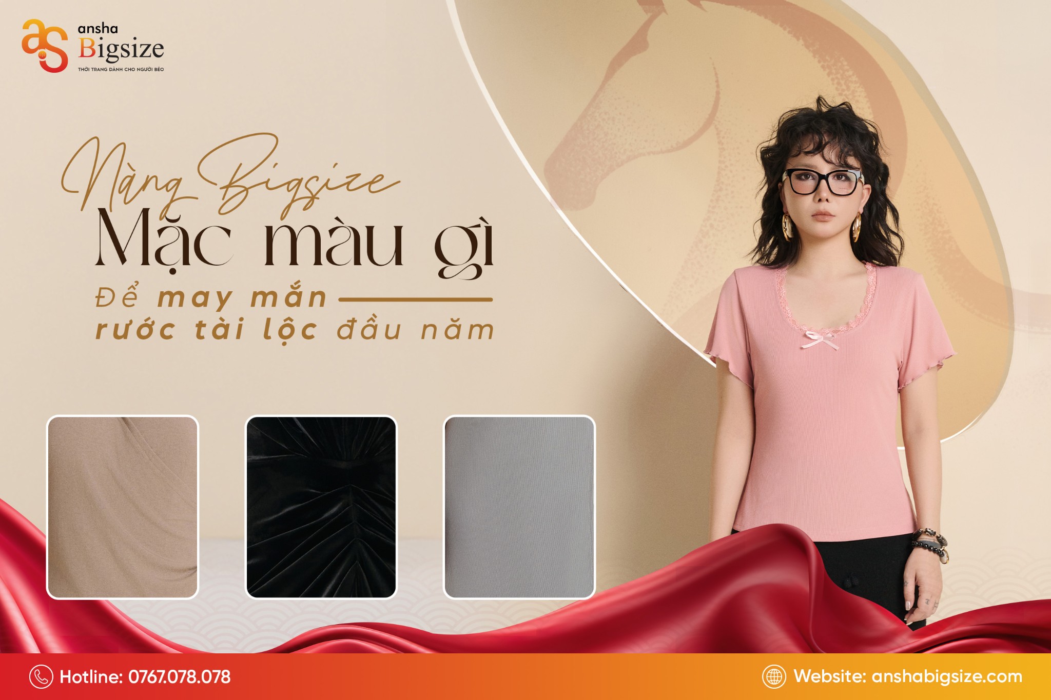 Đầu năm, nàng Bigsize mặc màu gì để may mắn, rước tài lộc
