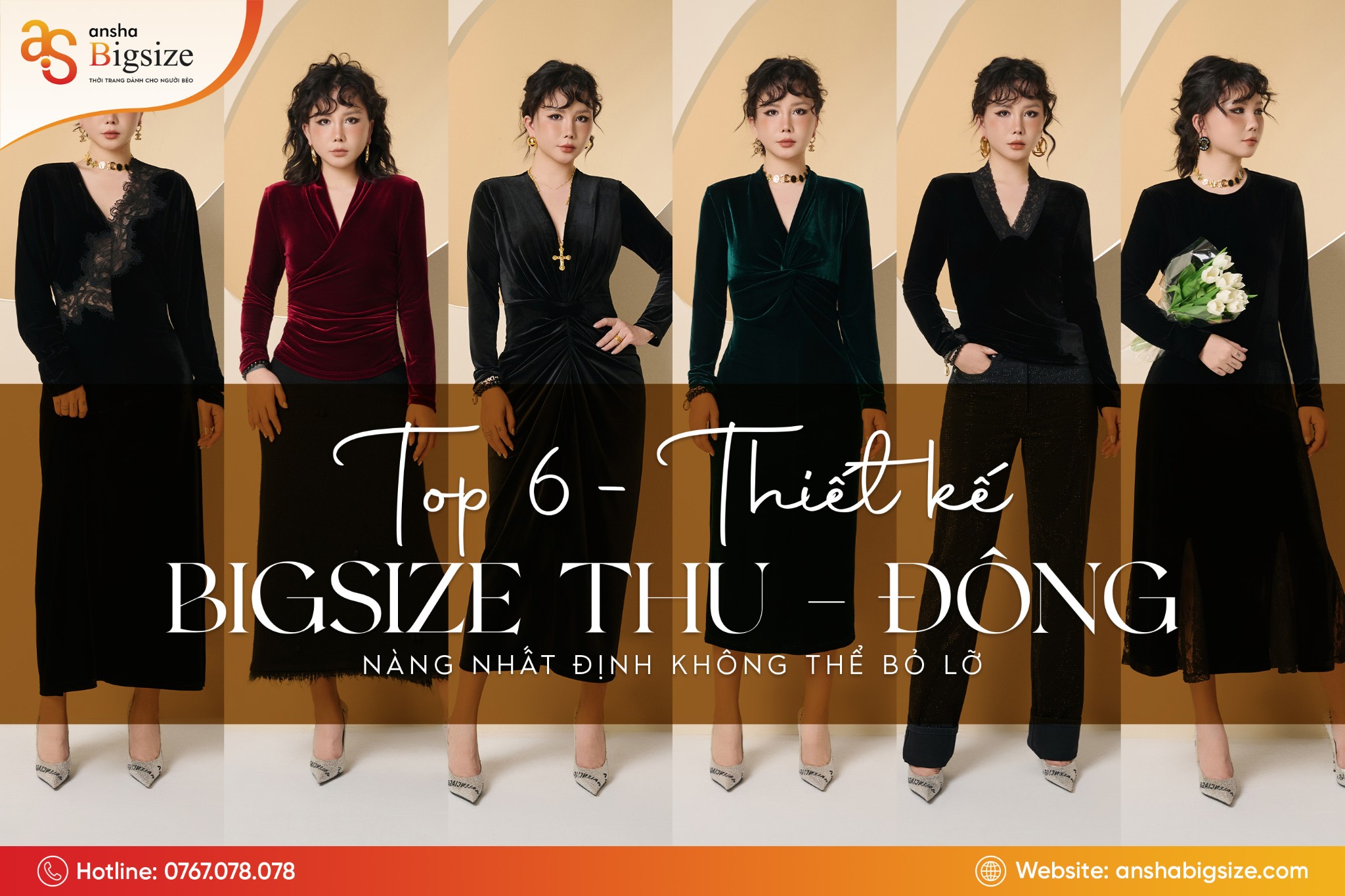 Top 6 Đồ Bigsize Thu - Đông Nàng Nhất Định Không Thể Bỏ Lỡ