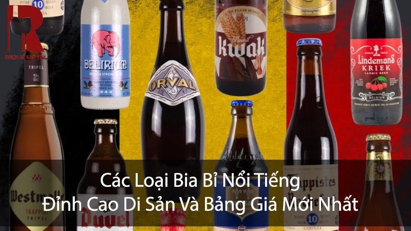 Top 7 Loại Bia Bỉ Nổi Tiếng: Chimay, Leffe, Duvel,...