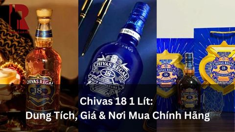 Chivas 18 1 Lít - Dung Tích, Giá & Nơi Mua Chính Hãng $year$
