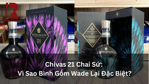 Chivas 21 Chai Sứ: Vì Sao Bình Gốm Wade Lại Đặc Biệt?