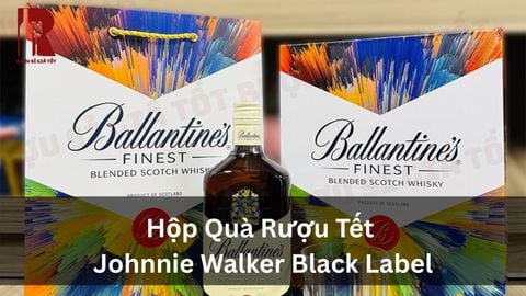 Đánh Giá Và So Sánh Rượu Ballantines Hộp Quà Phiên Bản Tết