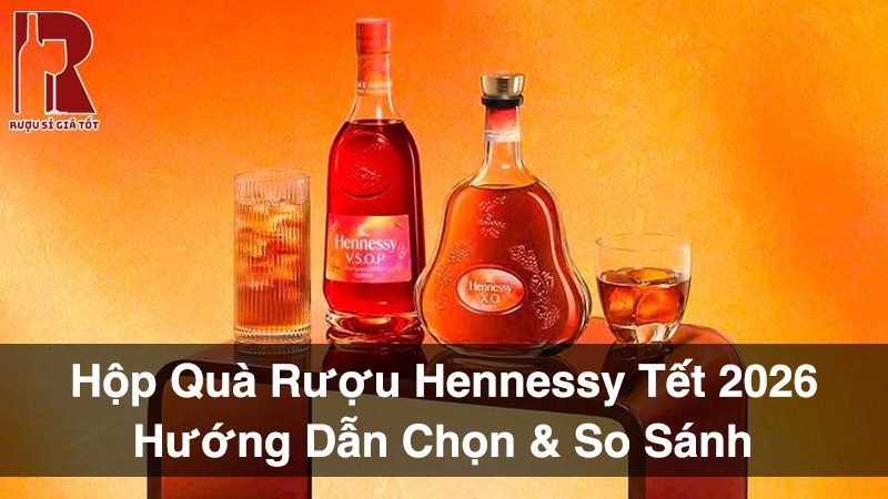 Review Hộp Quà Rượu Hennessy Tết 2026 - Cách Chọn & So Sánh