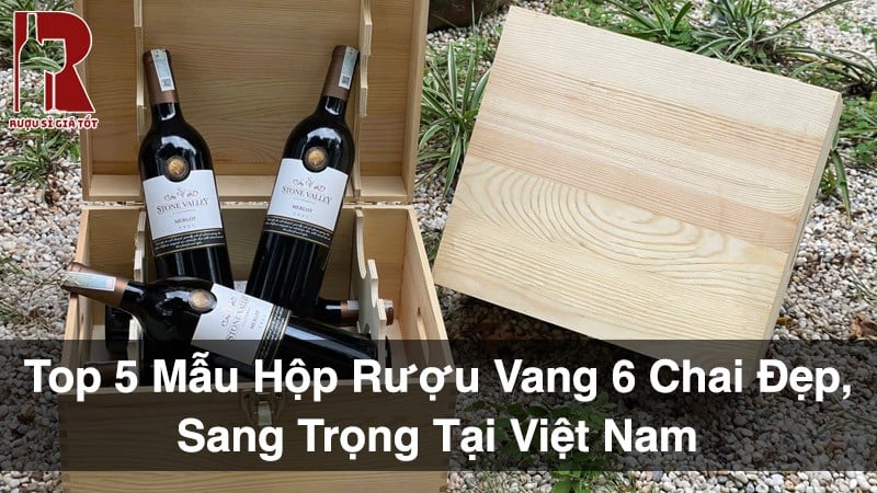 Top 5 Mẫu Hộp Rượu Vang 6 Chai Đẹp, Sang Trọng Tại Việt Nam