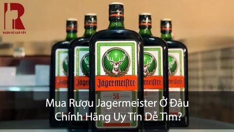 Mua Rượu Jagermeister Ở Đâu TPHCM? Giá 470K | Ruousi