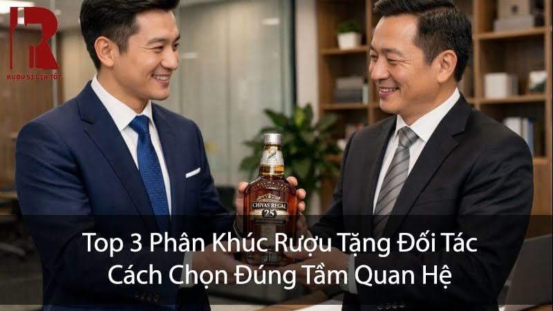 Rượu Tặng Đối Tác: 3 Phân Khúc 500K-10 Triệu | Ruousi