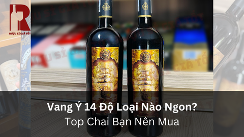 Rượu Vang Ý 14 Độ: Loại Nào Ngon và Đang Bán Chạy Tại RSGT?