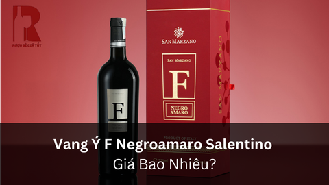Rượu Vang Ý F Negroamaro Salentino Giá Bao Nhiêu? Review Thật Từ Shop