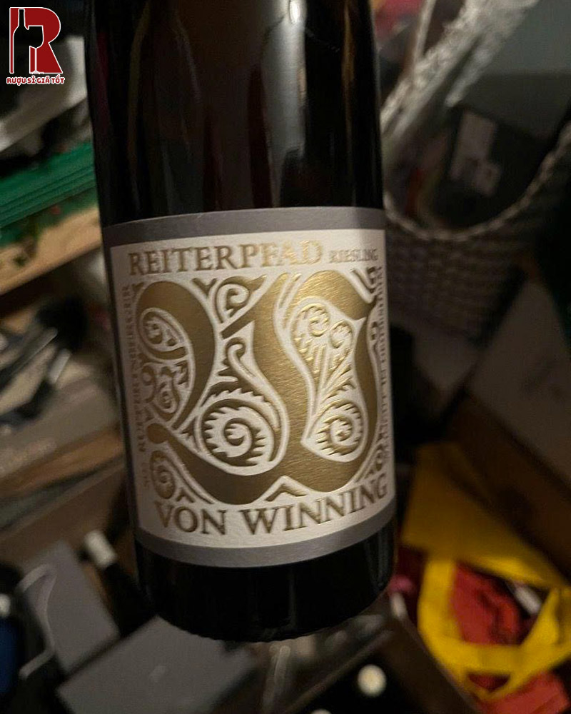 Thưởng Thức Rượu Vang Đức Trắng Von Winning Estate Ruppertsberger Reiterpfad VPD.Erste Lage Dry 1st Cru Riesling Pfalz