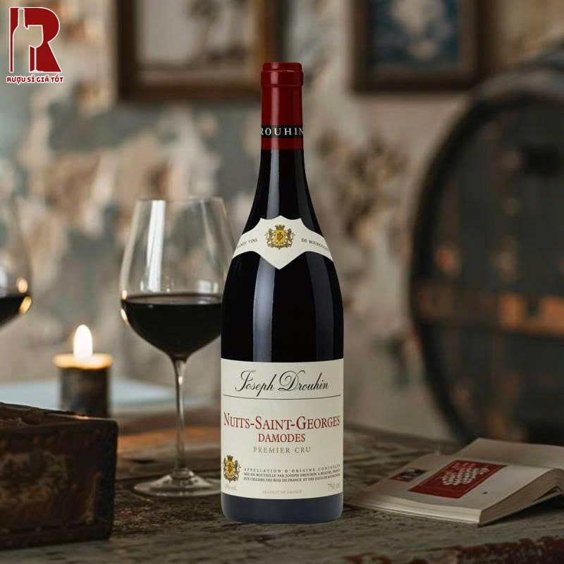 Rượu Vang Pháp Đỏ Joseph Drouhin Nuits Saint Georges Damodes Premier Cru Giá Rẻ