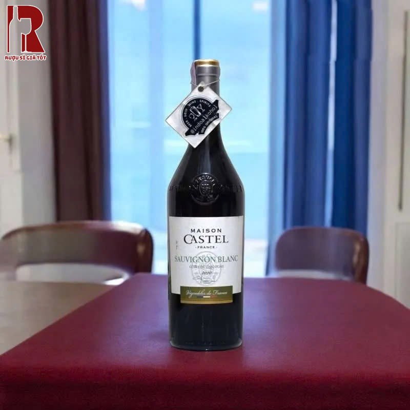 Mua Rượu Vang Pháp Trắng Maison Castel Sauvignon Blanc IGP Cotes De Gascogne