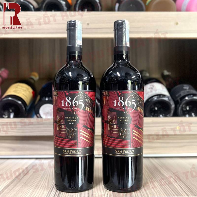 Rượu Vang Chile Đỏ 1865 Heritage Blend