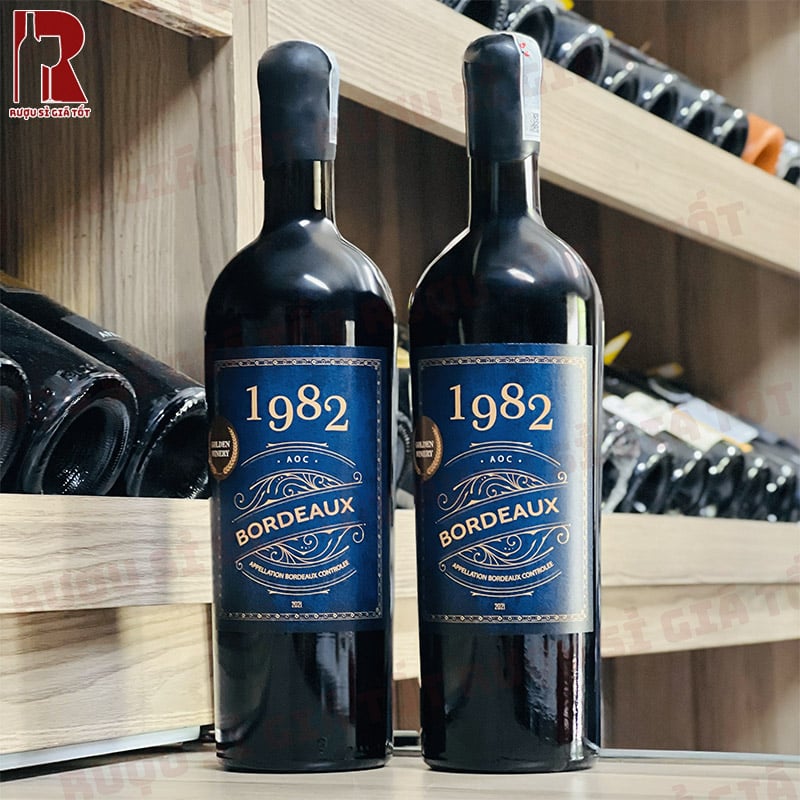 Rượu Vang Pháp Đỏ 1982 Bordeaux AOC nhập khẩu