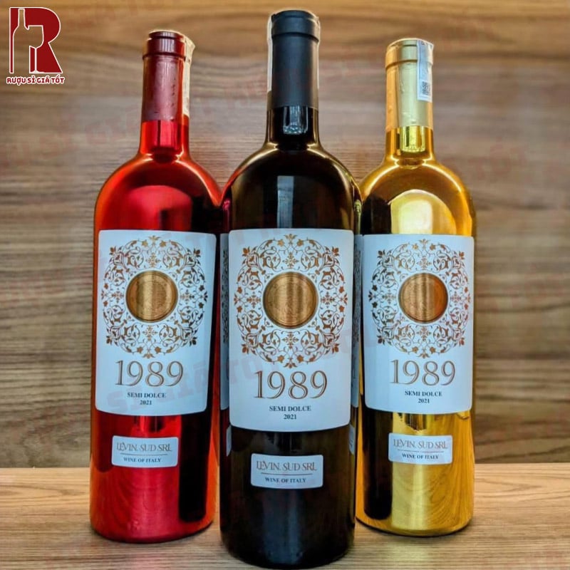 Rượu Vang Ý Ngọt 1989 Semi Dolce nhập khẩu giá rẻ