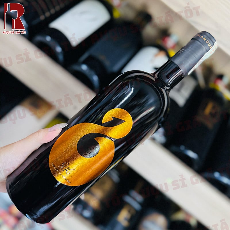 Thiết Kế Chai Rượu Vang Ý Đỏ 816 Primitivo Di Manduria DOP