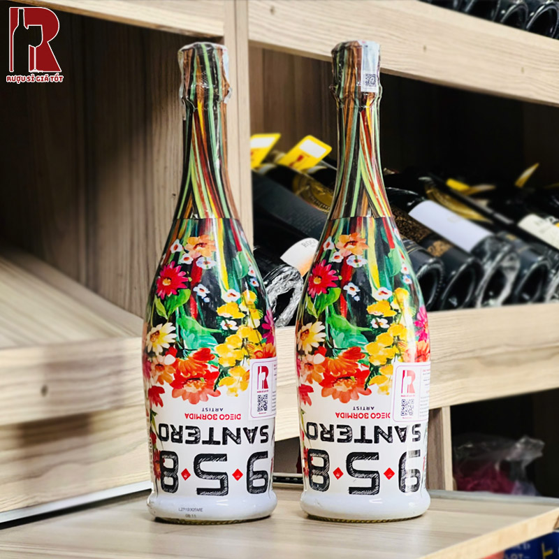 Rượu Vang Nổ 958 Santero Diego Bormida Extra Dry nhập khẩu