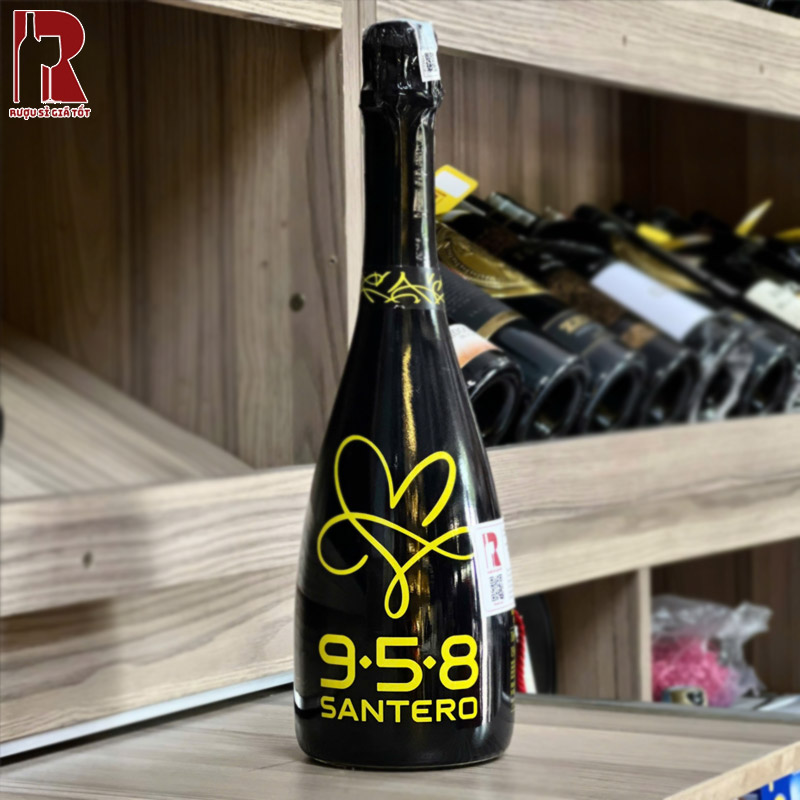 Rượu Vang Nổ 958 Santero Fluo Extra Dry nhập khẩu