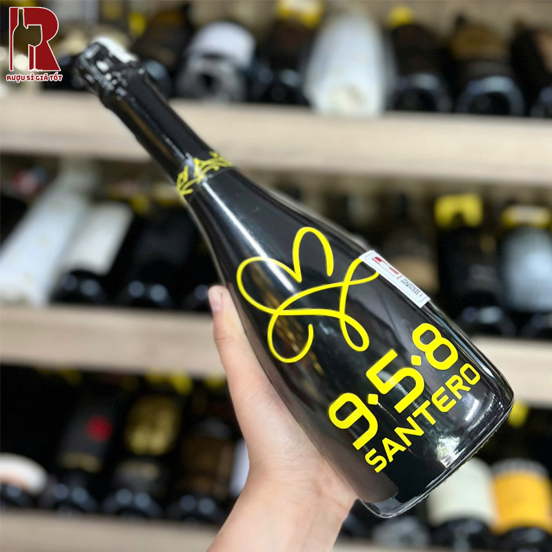 Rượu Vang Nổ 958 Santero Fluo Extra Dry nhập khẩu giá rẻ