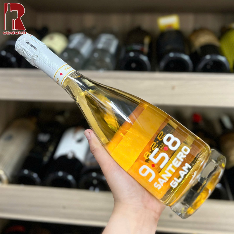 Rượu Vang Nổ 958 Santero Glam Gold nhập khẩu giá rẻ