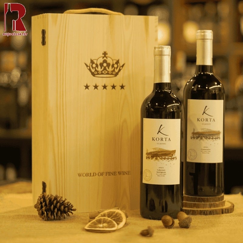 Mua Rượu Vang Chile Đỏ Korta Classic Chính Hãng