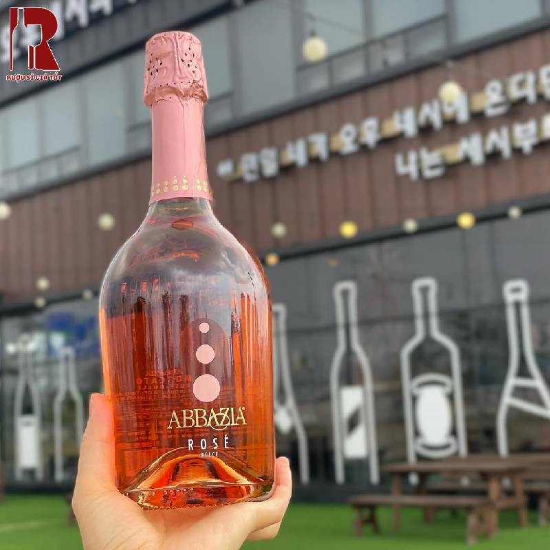 Rượu Vang Nổ Abbazia Rose Dolce