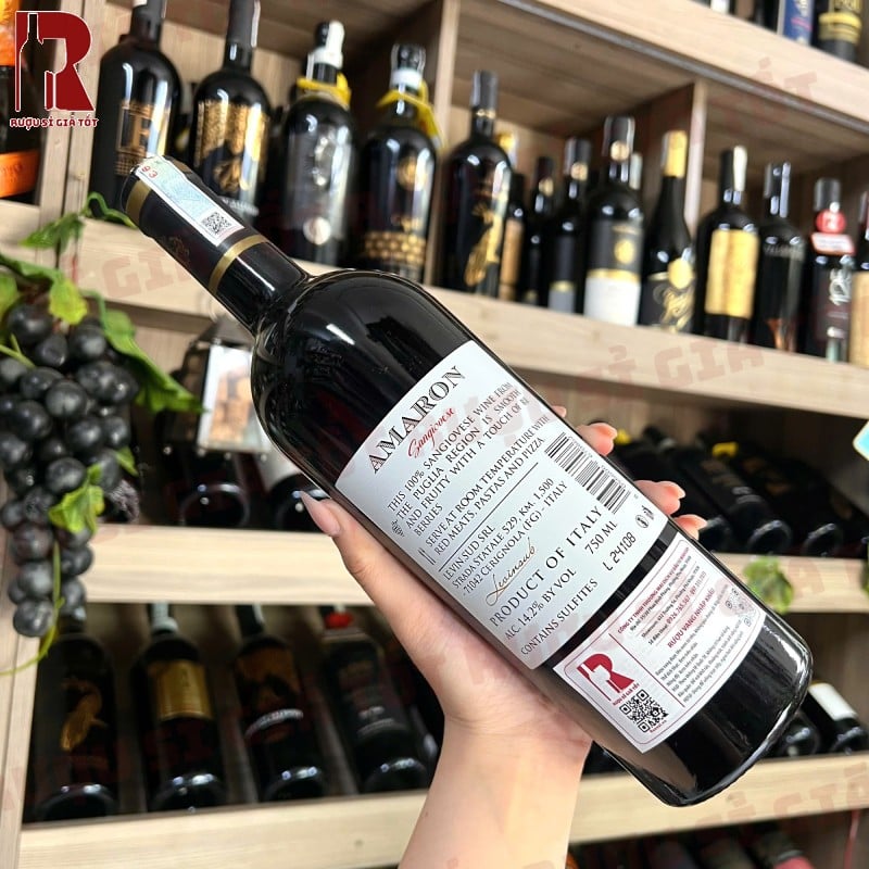 Rượu Vang Đỏ Amaron Sangiovese