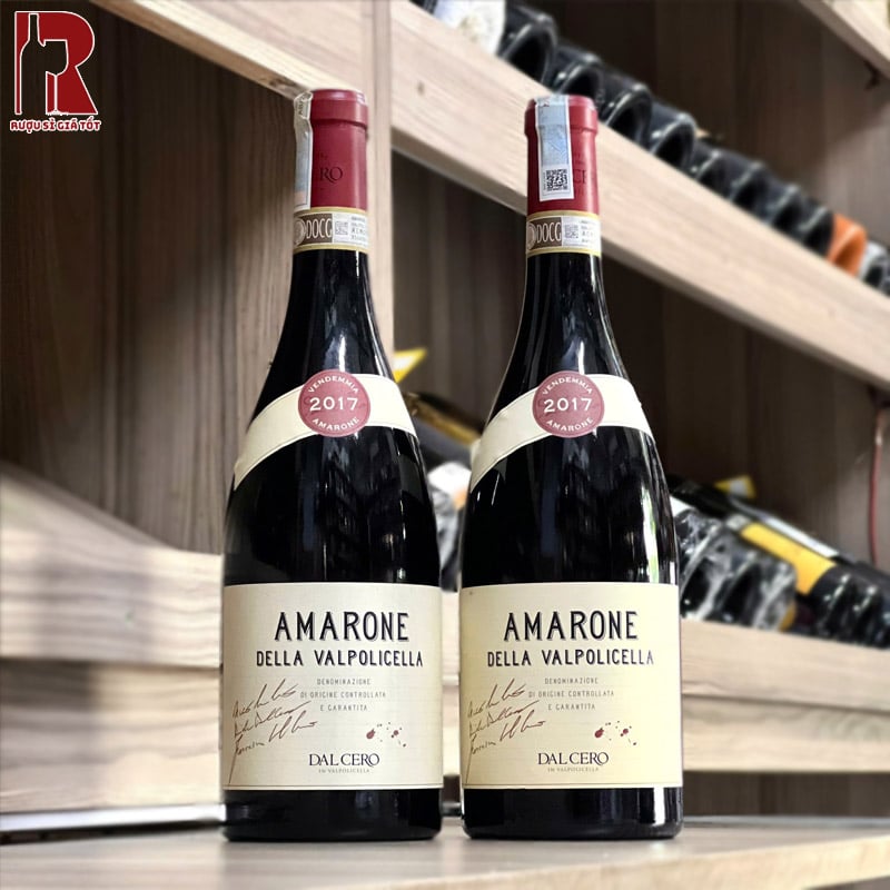 Rượu Vang Ý Đỏ Amarone Della Valpolicella Dal Cero nhập khẩu